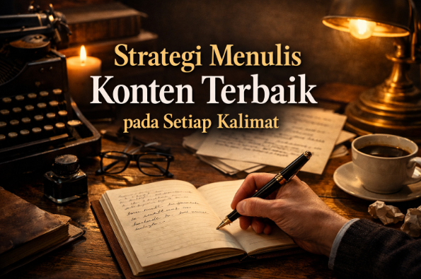 Strategi Menulis Konten Terbaik pada Setiap Kalimatnya