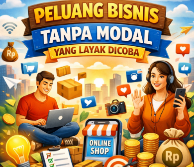 Peluang Bisnis Tanpa Modal yang Layak Dicoba